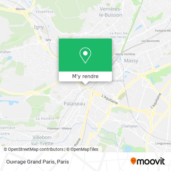 Ouvrage Grand Paris plan