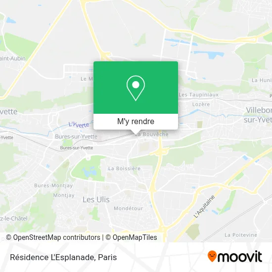 Résidence L'Esplanade plan