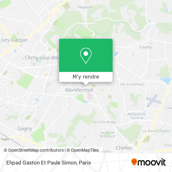 Ehpad Gaston Et Paule Simon plan