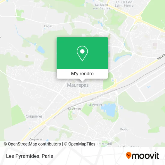 Les Pyramides plan
