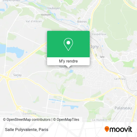 Salle Polyvalente plan