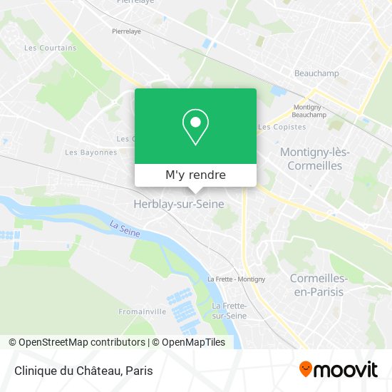 Clinique du Château plan