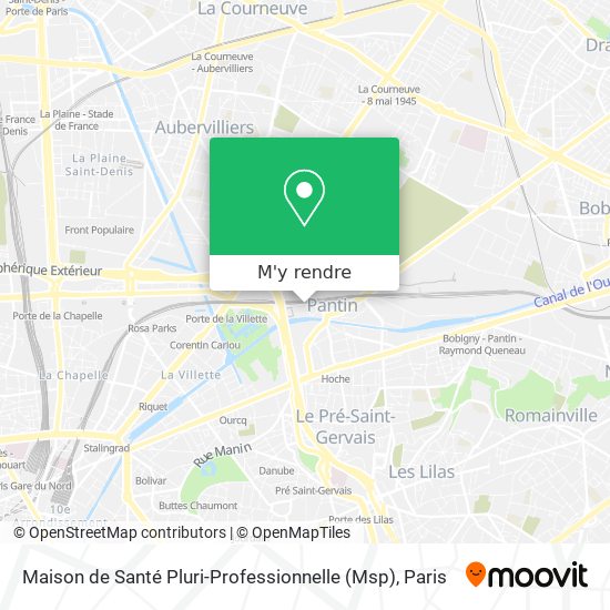 Maison de Santé Pluri-Professionnelle (Msp) plan