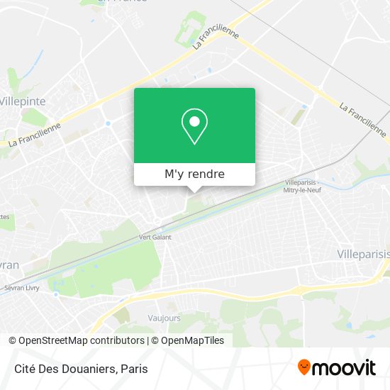Cité Des Douaniers plan