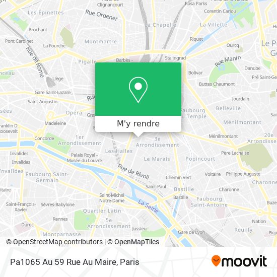 Pa1065 Au 59 Rue Au Maire plan