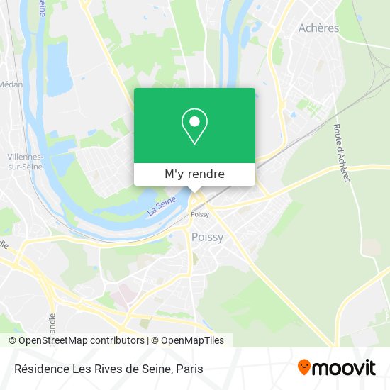 Résidence Les Rives de Seine plan