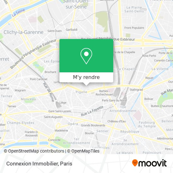 Connexion Immobilier plan