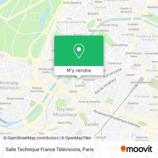 Salle Technique France Télévisions plan