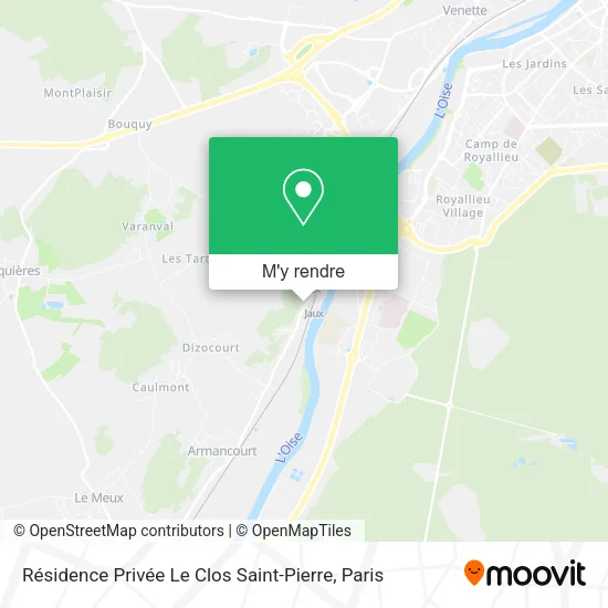 Résidence Privée Le Clos Saint-Pierre plan