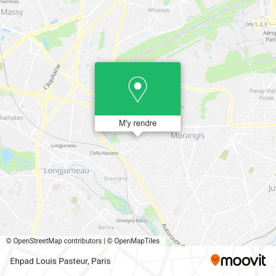 Ehpad Louis Pasteur plan