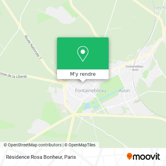 Résidence Rosa Bonheur plan