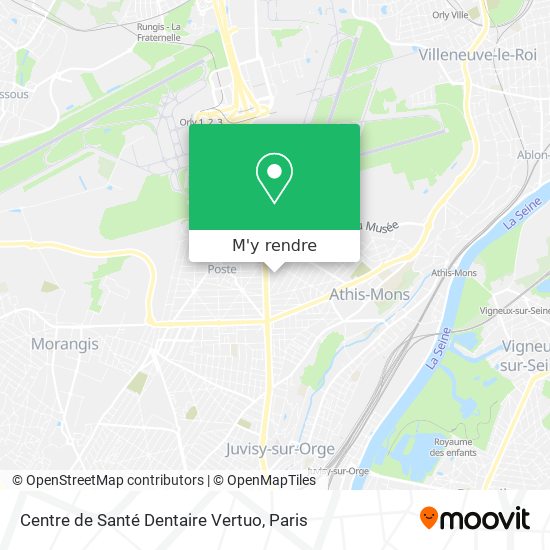 Centre de Santé Dentaire Vertuo plan