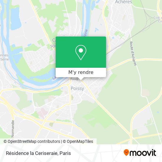 Résidence la Ceriseraie plan