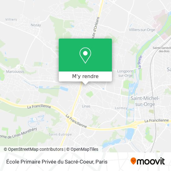 École Primaire Privée du Sacré-Coeur plan