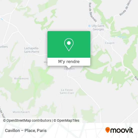 Cavillon – Place plan