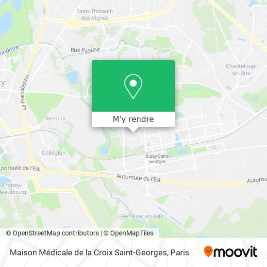 Maison Médicale de la Croix Saint-Georges plan