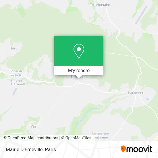 Mairie D'Éméville plan