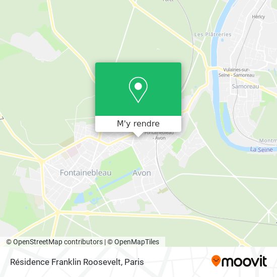 Résidence Franklin Roosevelt plan