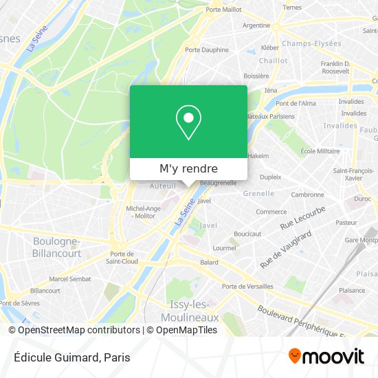 Édicule Guimard plan