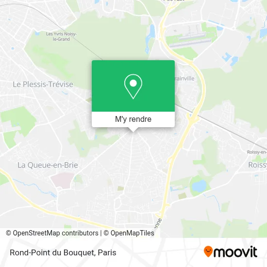 Rond-Point du Bouquet plan