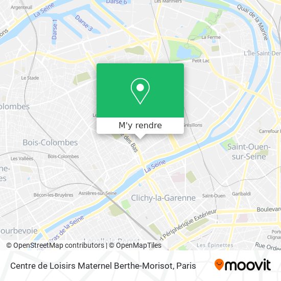 Centre de Loisirs Maternel Berthe-Morisot plan