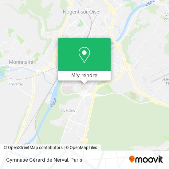 Gymnase Gérard de Nerval plan