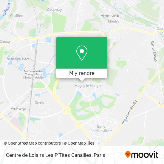 Centre de Loisirs Les P'Tites Canailles plan