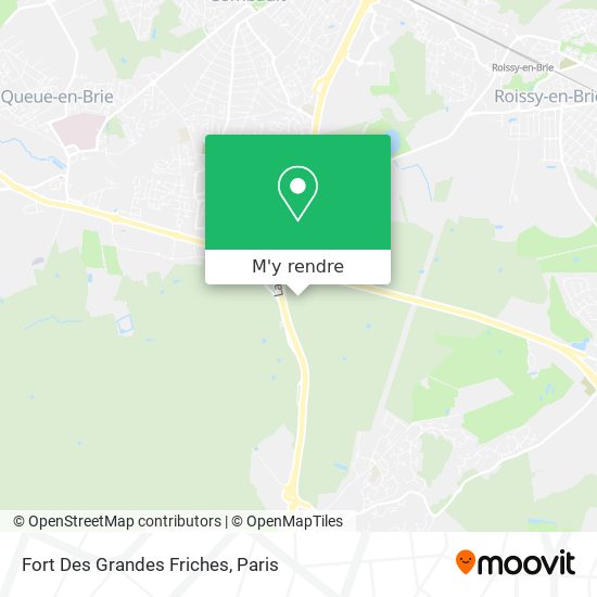 Fort Des Grandes Friches plan