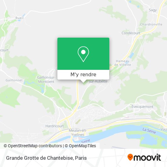 Grande Grotte de Chantebise plan