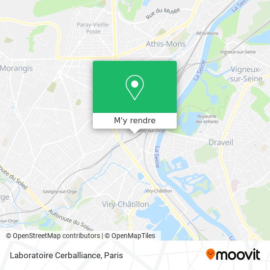 Laboratoire Cerballiance plan
