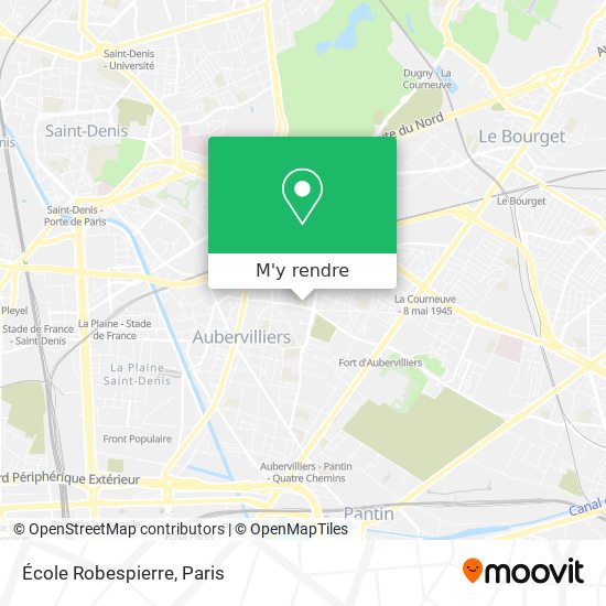 École Robespierre plan