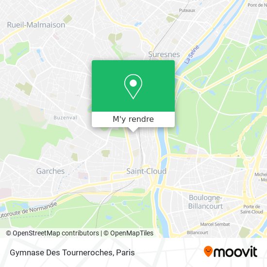Gymnase Des Tourneroches plan