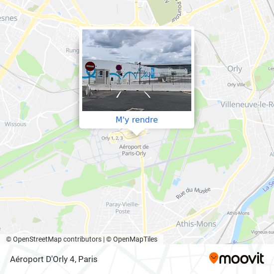 Aéroport D'Orly 4 plan