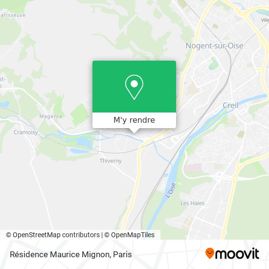 Résidence Maurice Mignon plan
