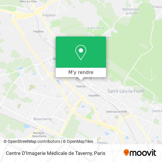 Centre D'Imagerie Médicale de Taverny plan