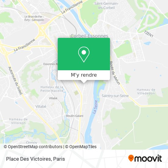 Place Des Victoires plan