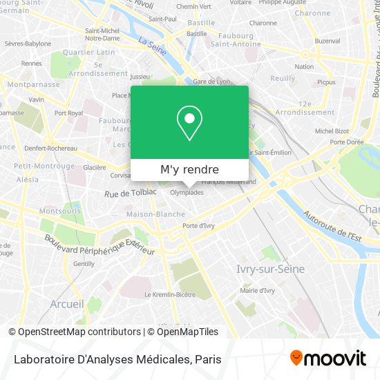 Laboratoire D'Analyses Médicales plan