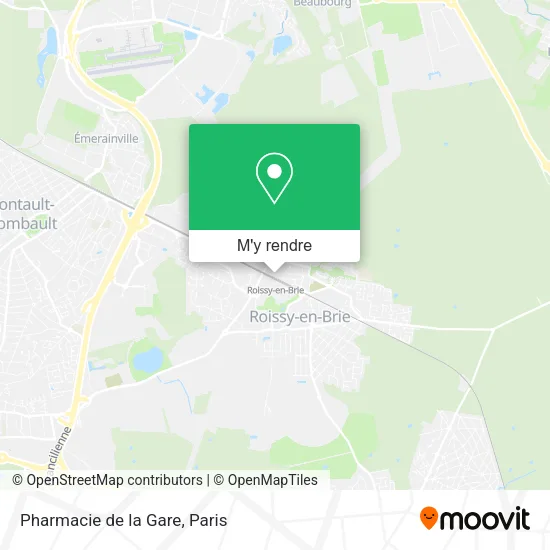 Pharmacie de la Gare plan