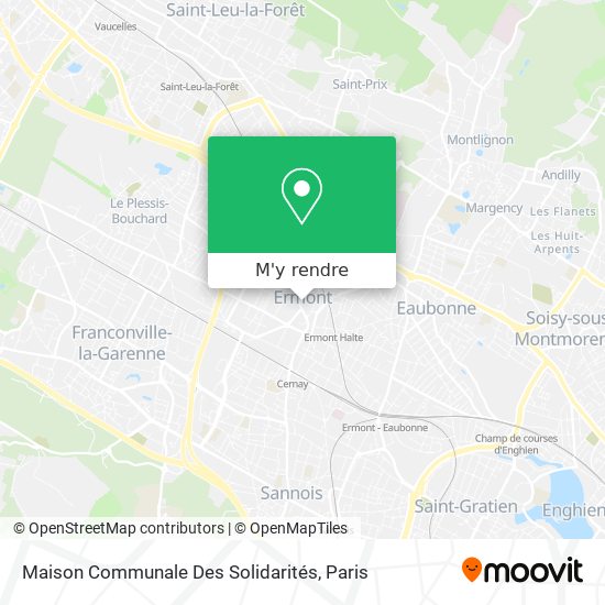 Maison Communale Des Solidarités plan