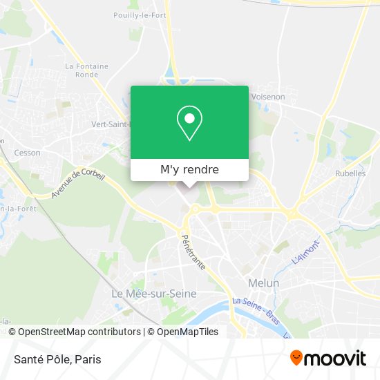Santé Pôle plan