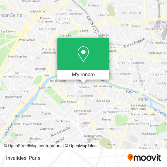 Invalides plan