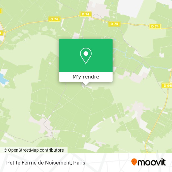 Petite Ferme de Noisement plan