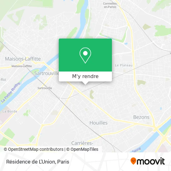 Résidence de L'Union plan