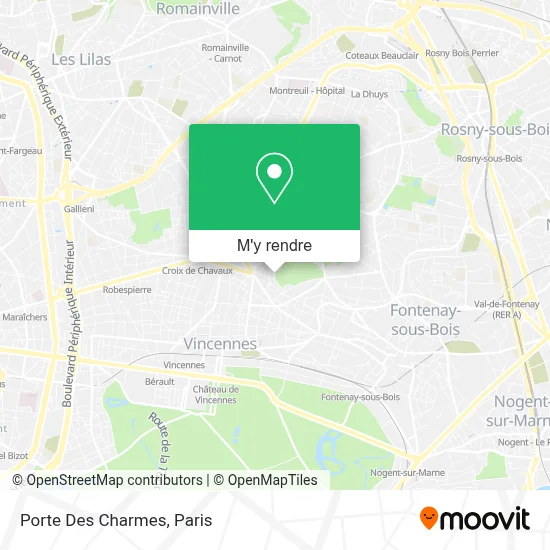 Porte Des Charmes plan