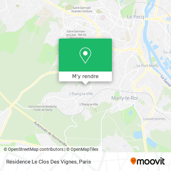 Résidence Le Clos Des Vignes plan