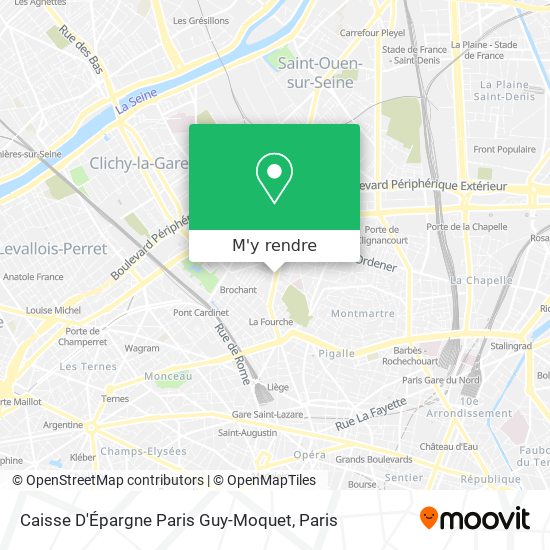 Caisse D'Épargne Paris Guy-Moquet plan