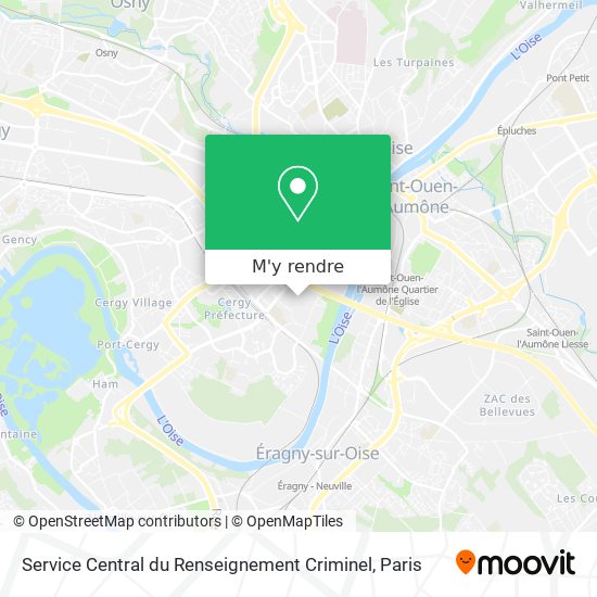 Service Central du Renseignement Criminel plan