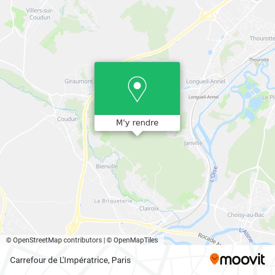 Carrefour de L'Impératrice plan