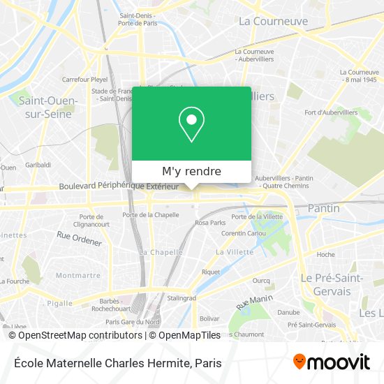 École Maternelle Charles Hermite plan