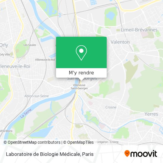 Laboratoire de Biologie Médicale plan